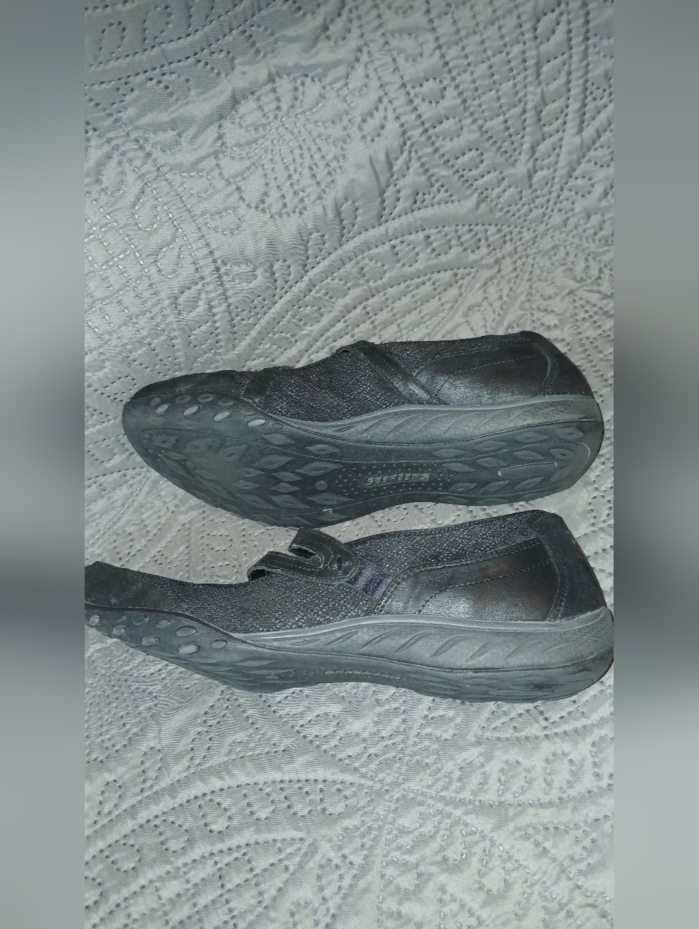 Skechers Relaxed Fit Memory Foam Mary Jane Womens 11 Slip On Comfort Office - Picture 3 of 6